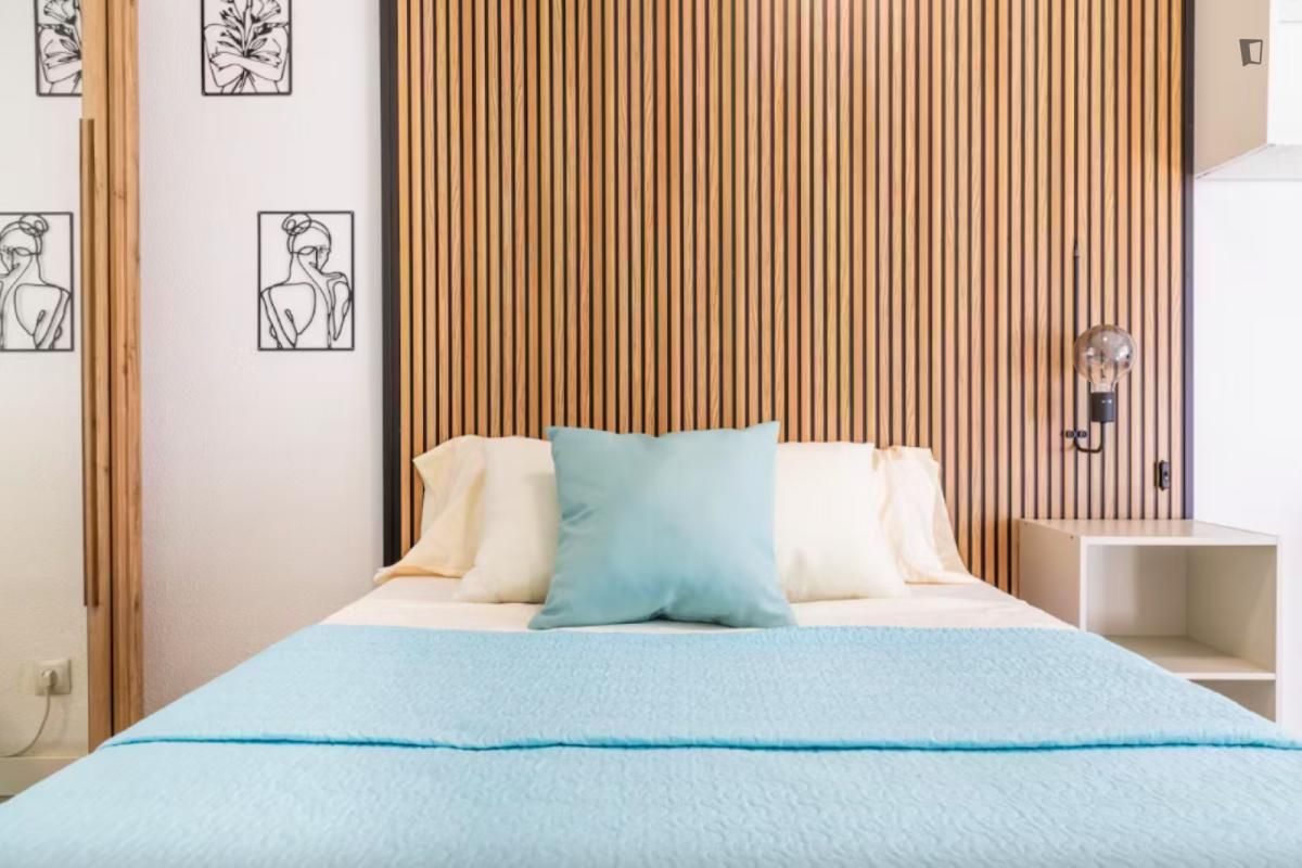Bedroom of Apartment to share in Alcobendas  with Air Conditioner, Furnished and Oven