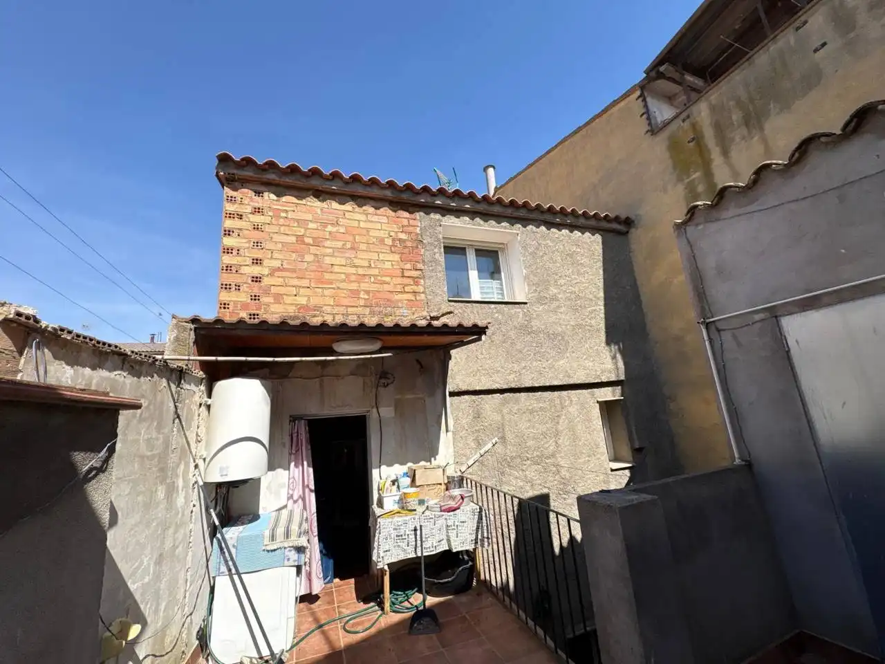 Vista exterior de Casa o xalet en venda en Binaced amb Terrassa