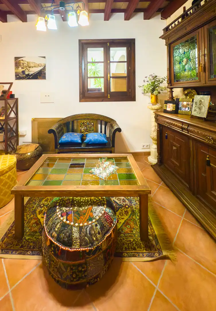 Sala de estar de Casa o chalet en venta en El Puerto de Santa María con Aire acondicionado, Terraza y Trastero