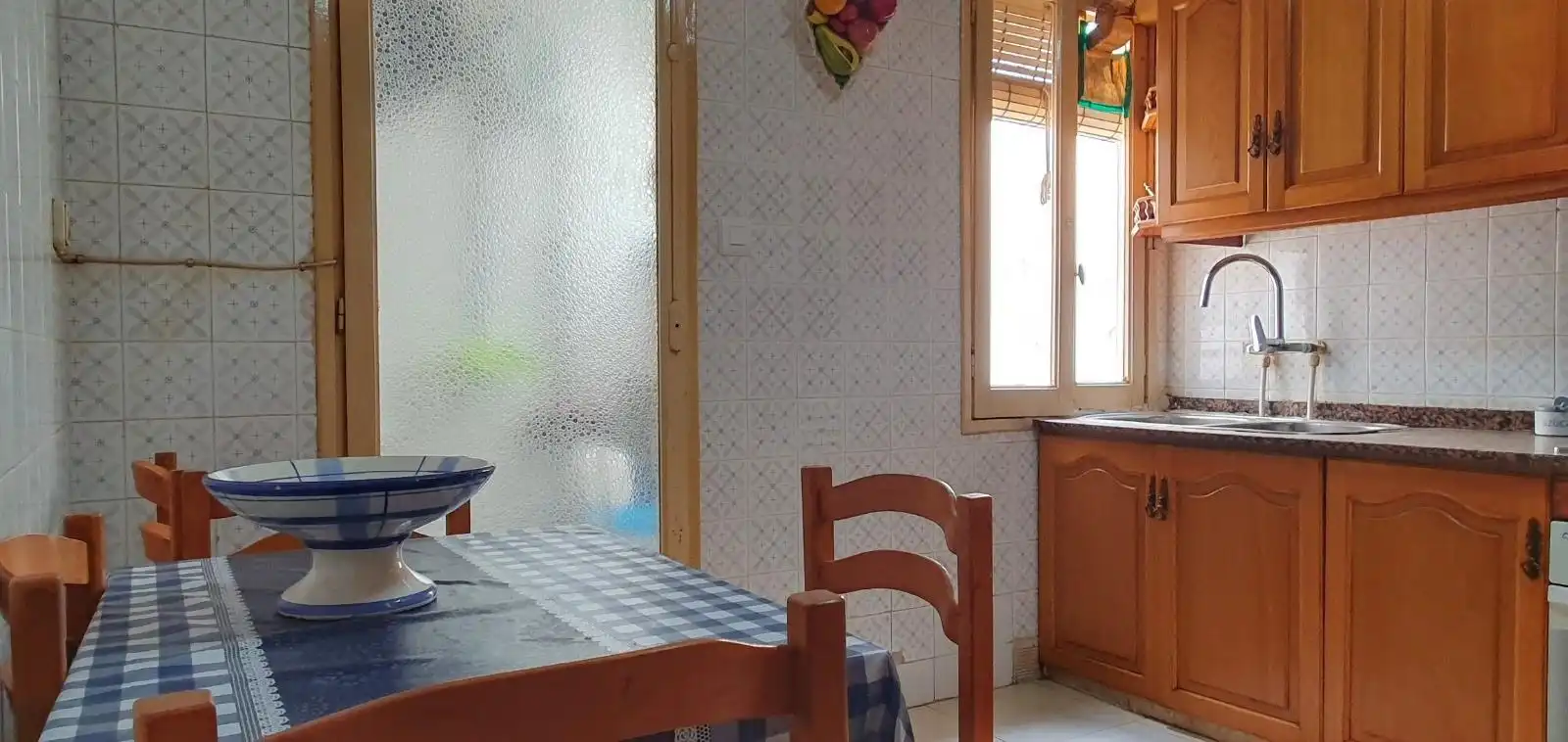 Cocina de Piso en venta en San Vicente del Raspeig / Sant Vicent del Raspeig con Aire acondicionado, Amueblado y Balcón