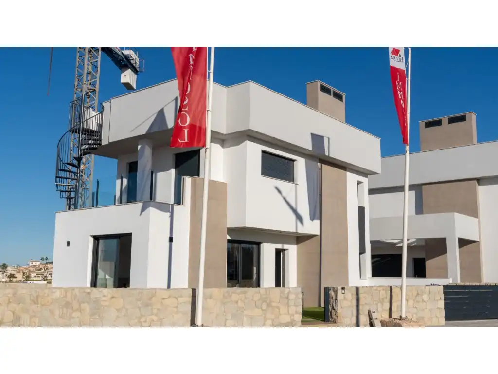 Vista exterior de Casa o xalet en venda en Algorfa amb Piscina
