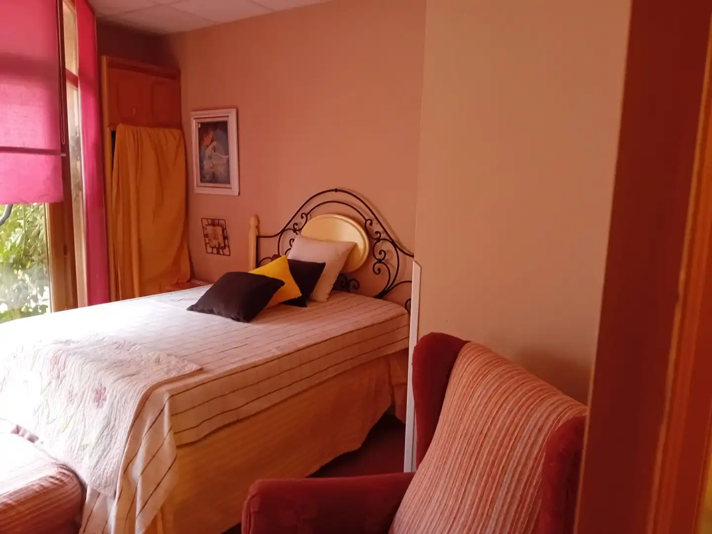 Schlafzimmer von Country house zum Verkauf in Viso del Marqués mit Heizung, Terrasse und Abstellraum
