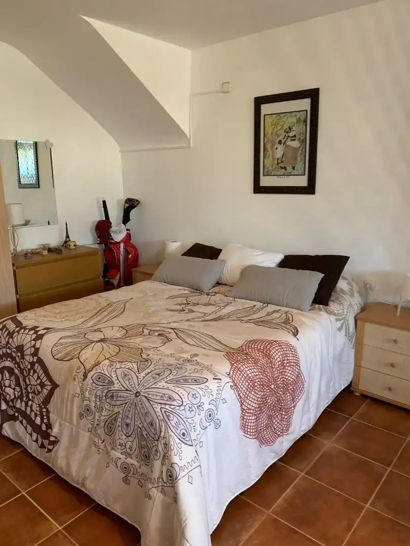 Dormitori de Casa o xalet de lloguer en Mijas amb Aire condicionat, Calefacció i Jardí privat
