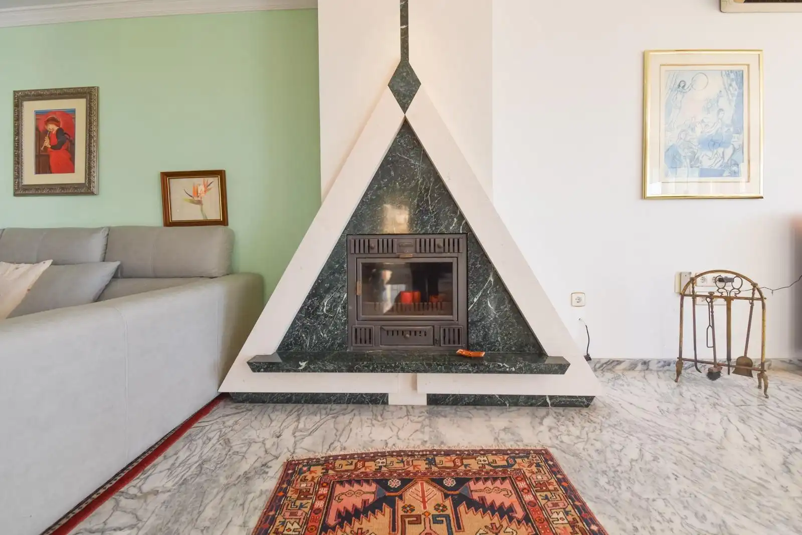 Sala de estar de Casa o chalet de alquiler en Rincón de la Victoria con Aire acondicionado, Calefacción y Jardín privado
