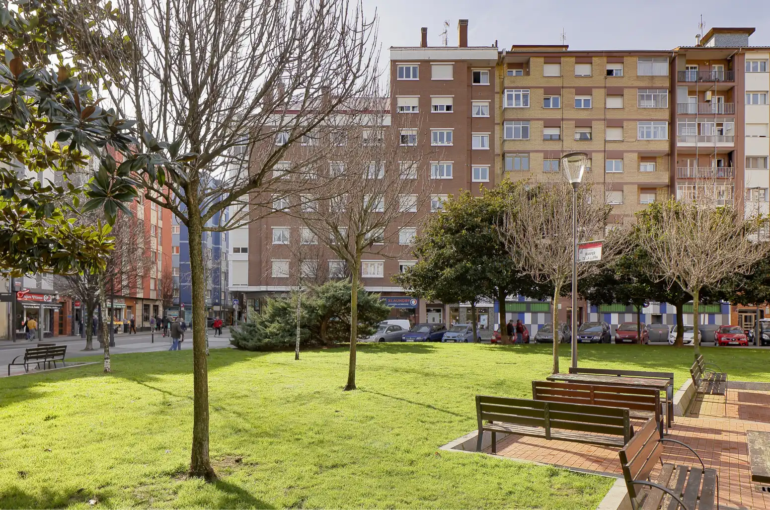 Exterior view of Flat for sale in Gijón   with Heating, Parquet flooring and Storage room