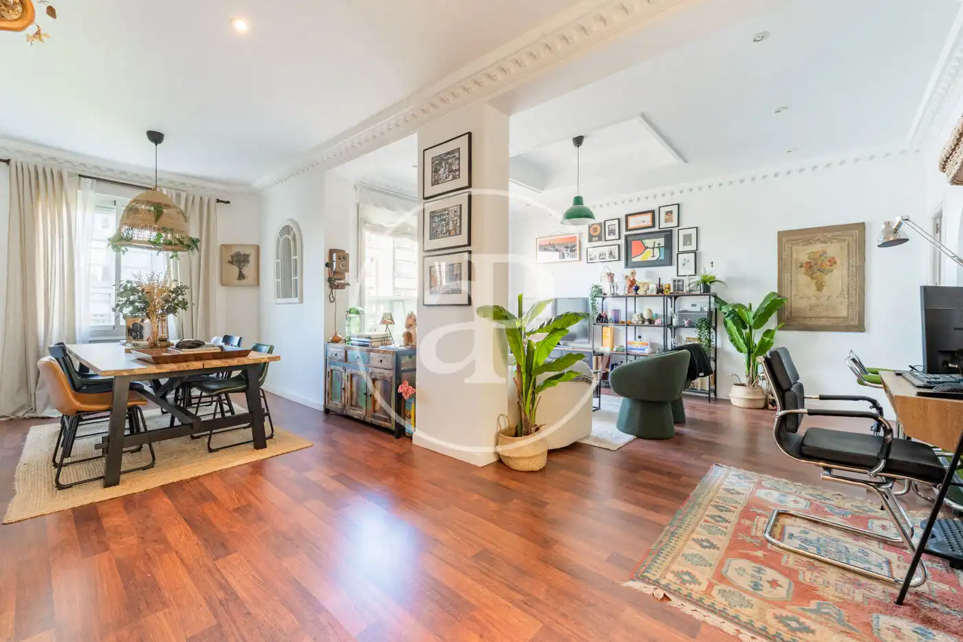 Außenansicht von Wohnung zur Miete in Madrid mit Klimaanlage, Heizung und Terrasse