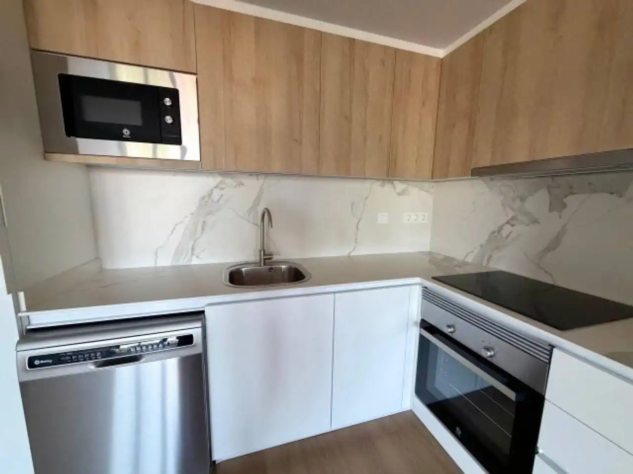 Kitchen of Flat for rent in Terrassa  with Air Conditioner, Heating and Parquet flooring