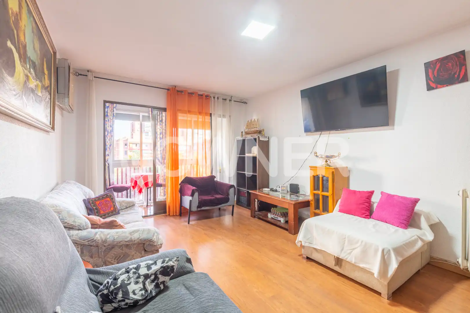 Sala de estar de Piso en venta en Zarzaquemada