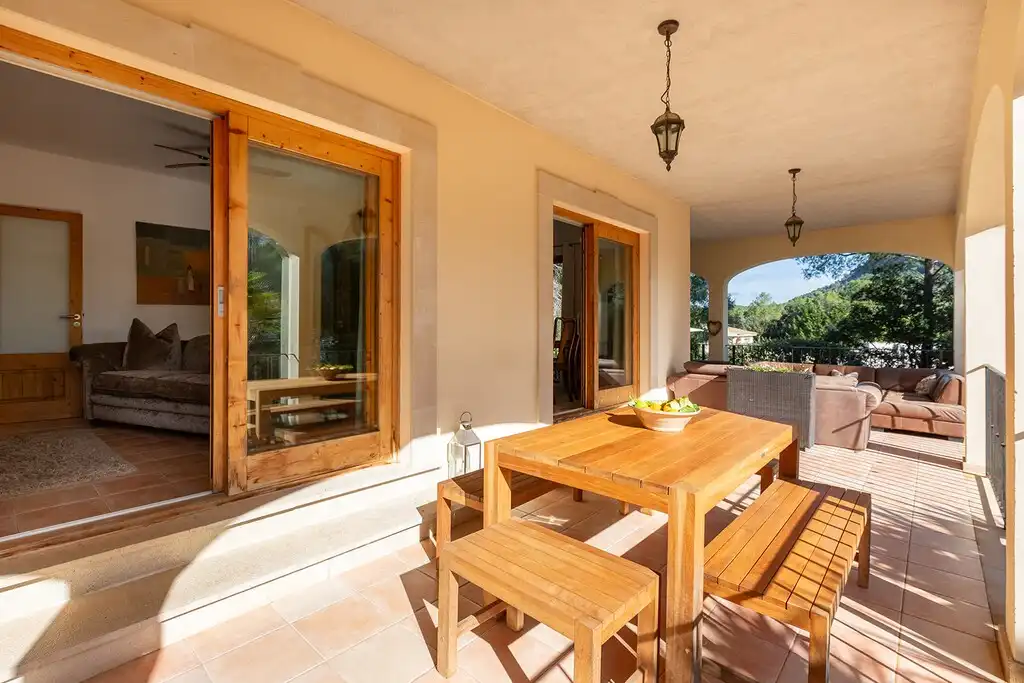 Terrassa de Casa o xalet en venda en Sa Pobla amb Aire condicionat, Jardí privat i Terrassa