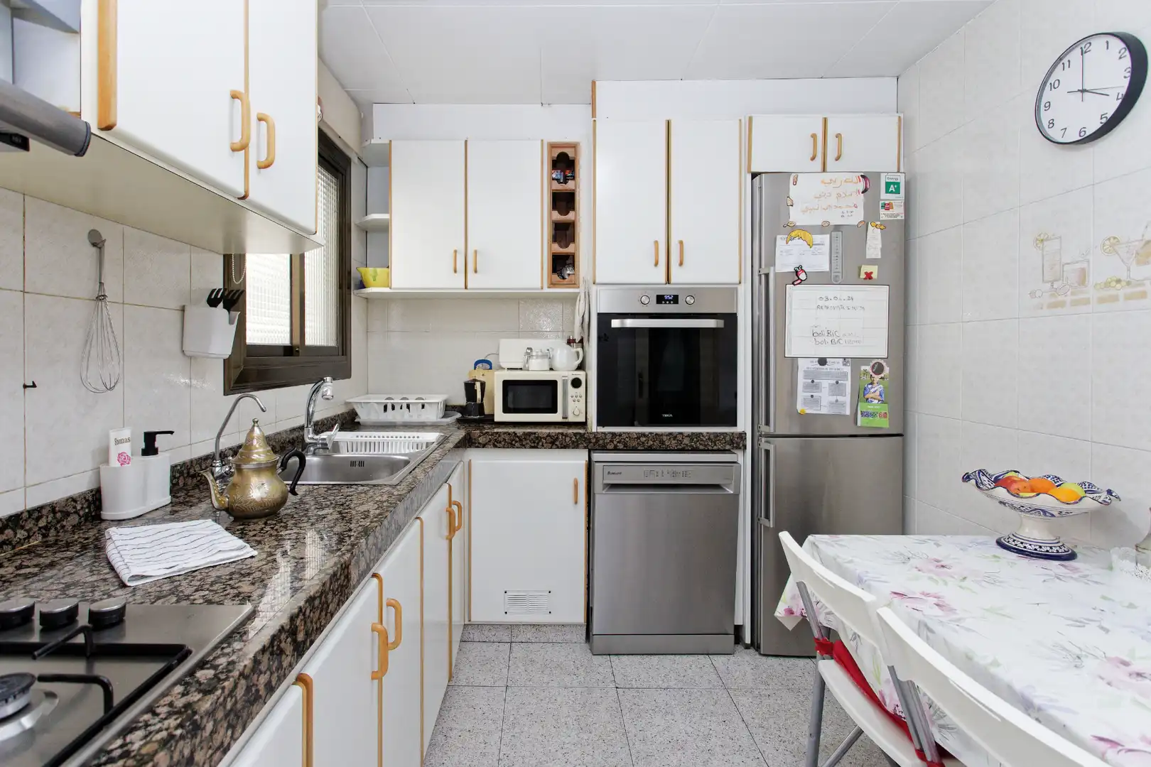Kitchen of Flat for sale in Terrassa  with Air Conditioner and Balcony