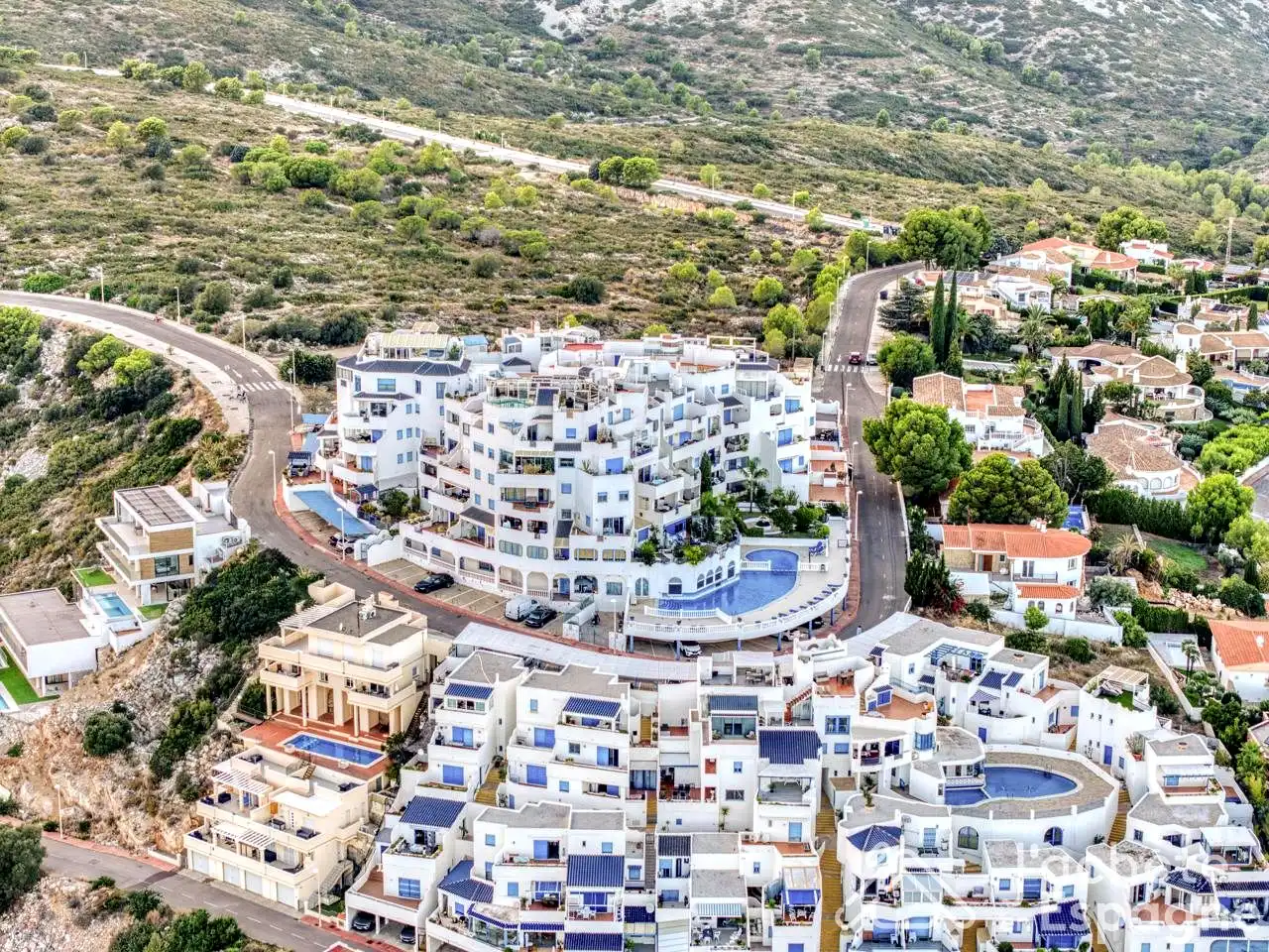 Vista exterior de Dúplex en venta en Peñíscola / Peníscola con Aire acondicionado, Terraza y Trastero