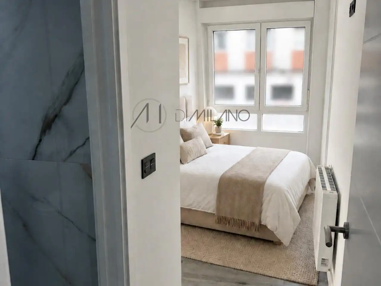 Bedroom of Flat for sale in Vigo   with Heating, Terrace and Storage room