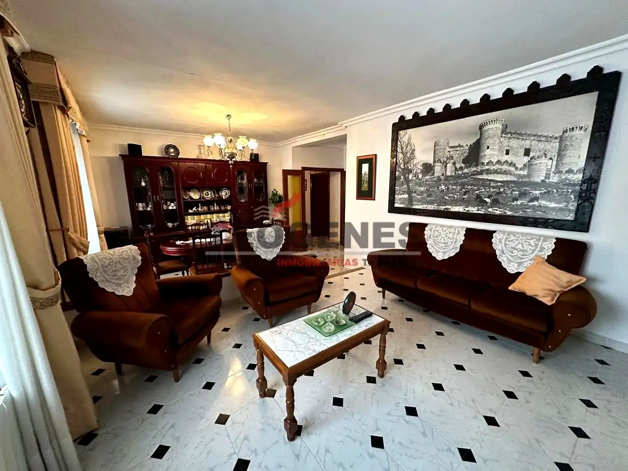 Living room of Houses for sale in Belmonte  with Heating, Storage room and Furnished
