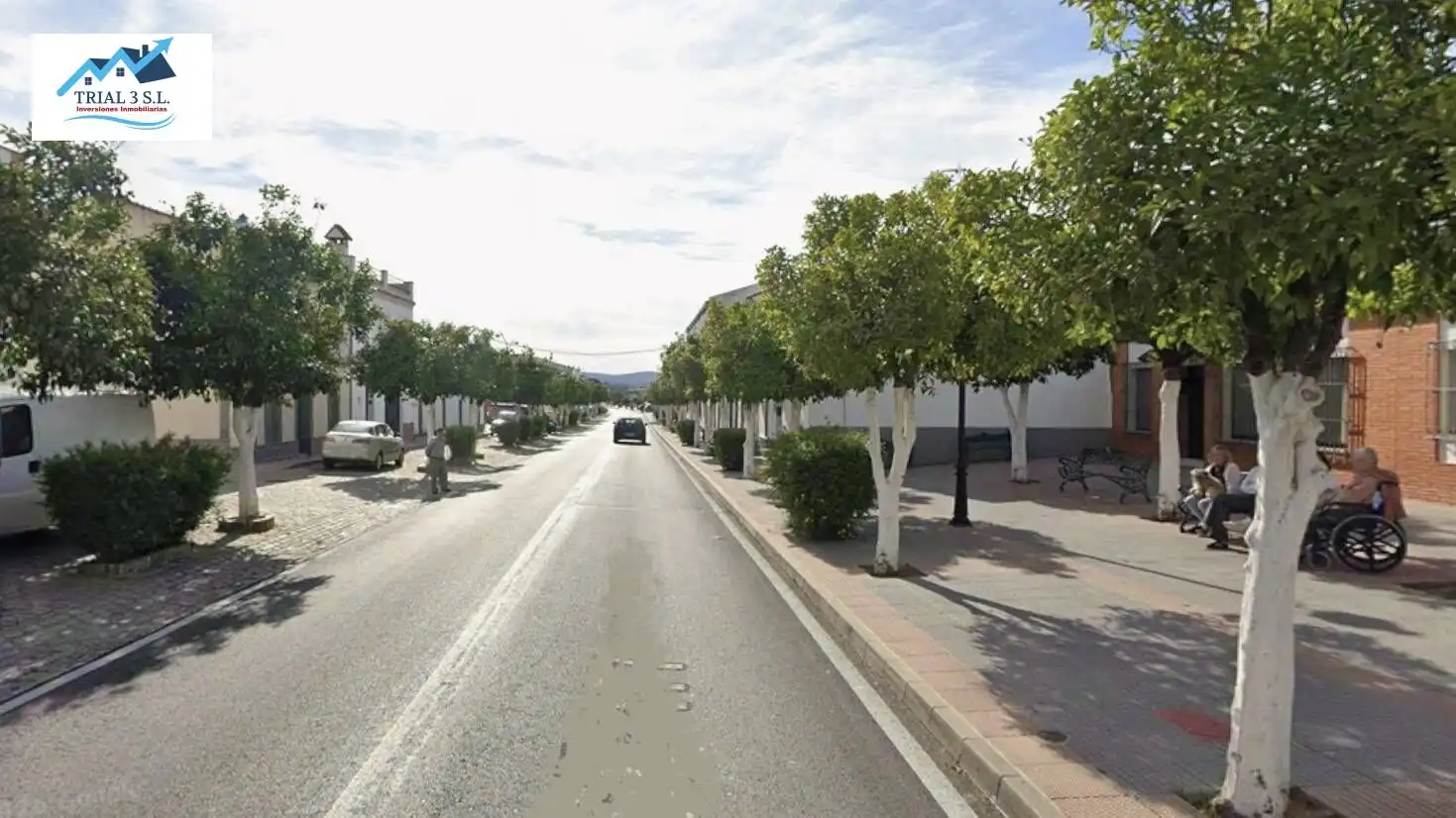 Vista exterior de Apartamento en venta en El Real de la Jara con Terraza