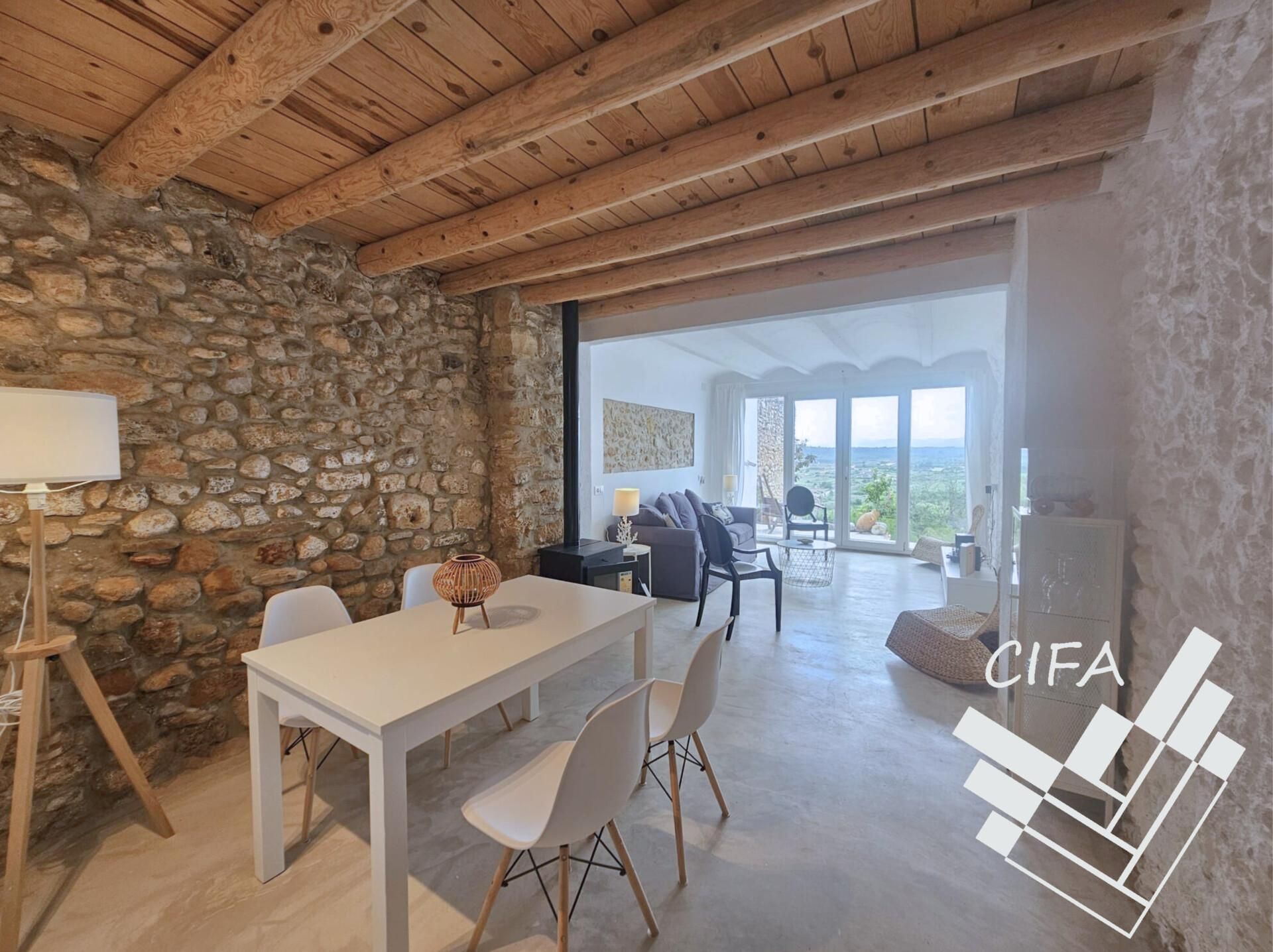 Living room of House or chalet for sale in Canet lo Roig  with Terrace and Furnished