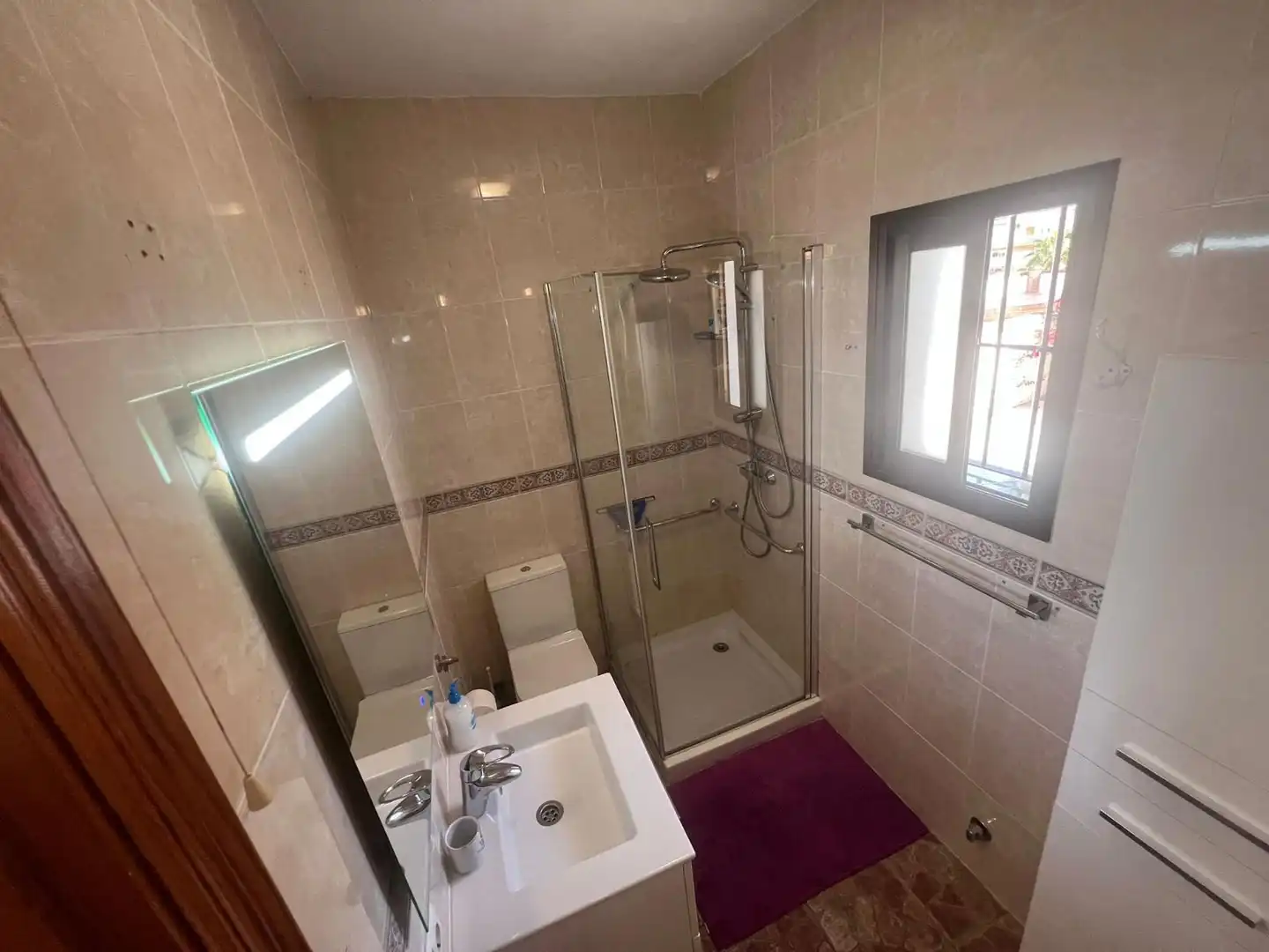Baño de Casa o chalet en venta en Mijas con Aire acondicionado, Jardín privado y Trastero