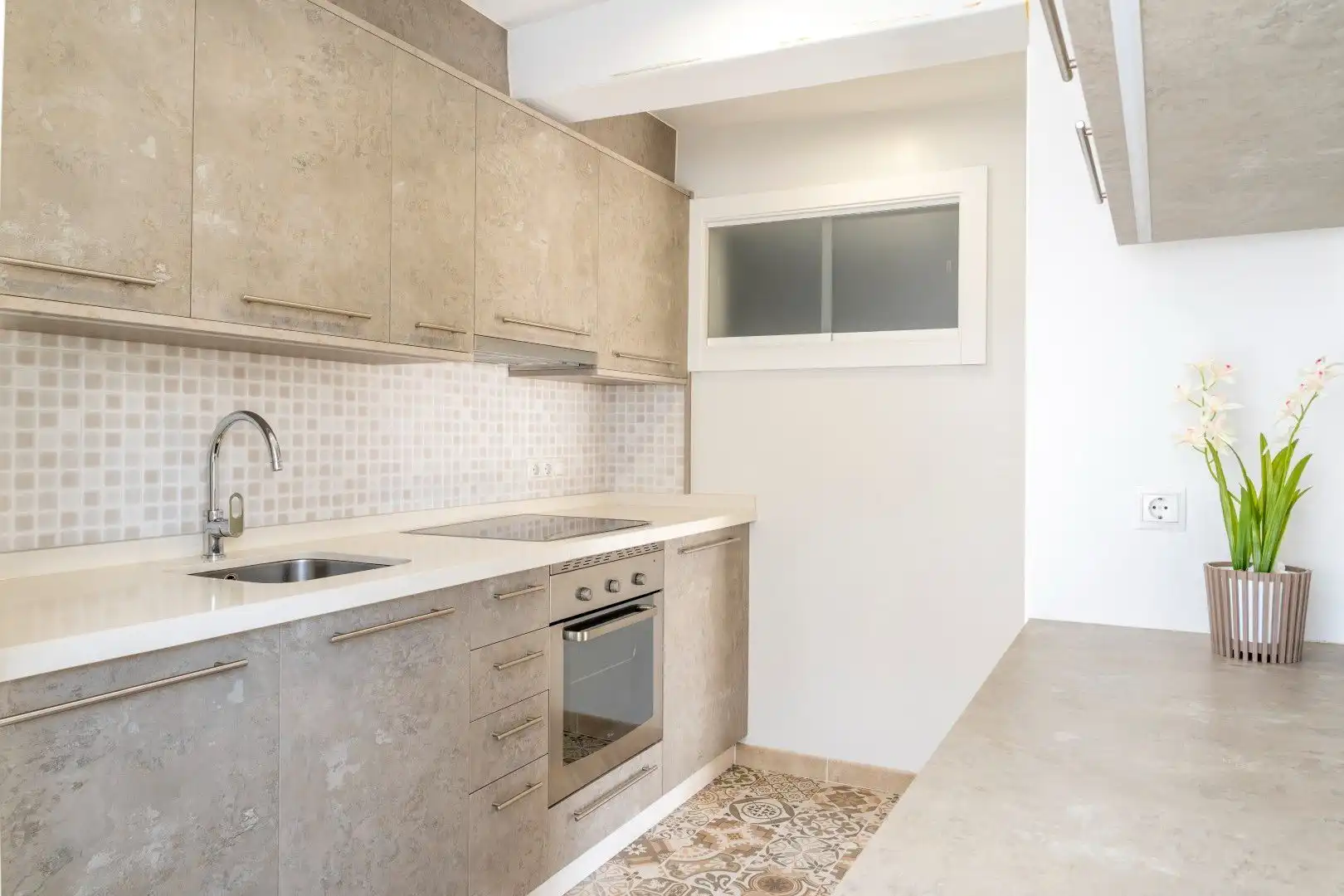 Cocina de Piso en venta en A Coruña Capital  con Terraza