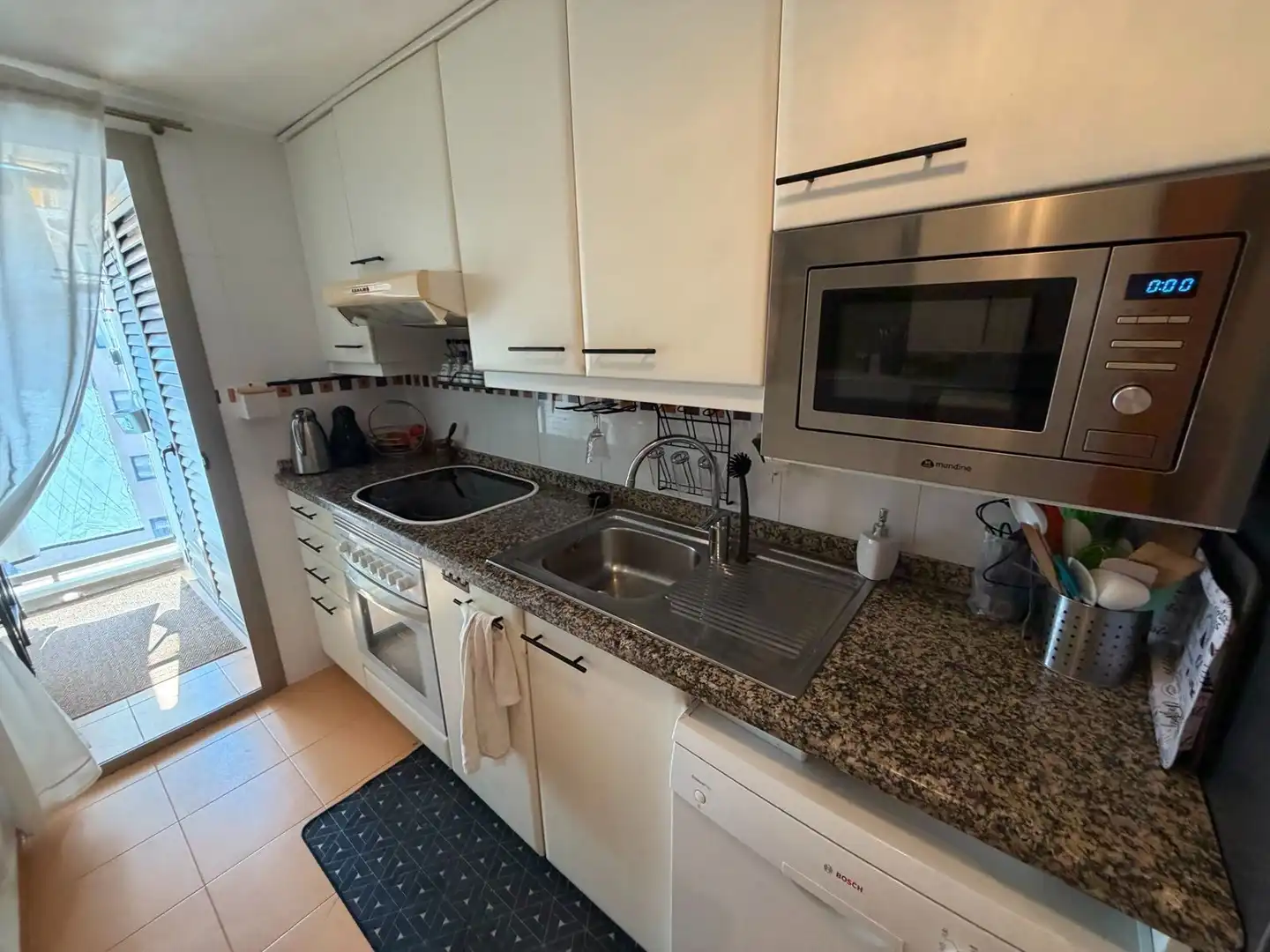 Kitchen of Flat for sale in Villajoyosa / La Vila Joiosa  with Air Conditioner and Community pool