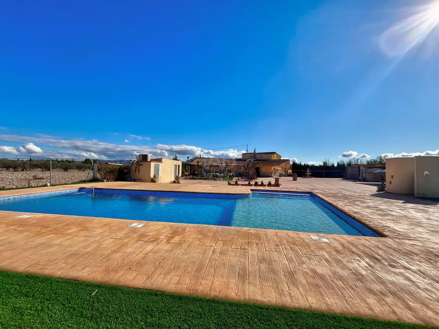 Swimming pool of Houses for sale in Villena  with Air Conditioner, Terrace and Swimming Pool