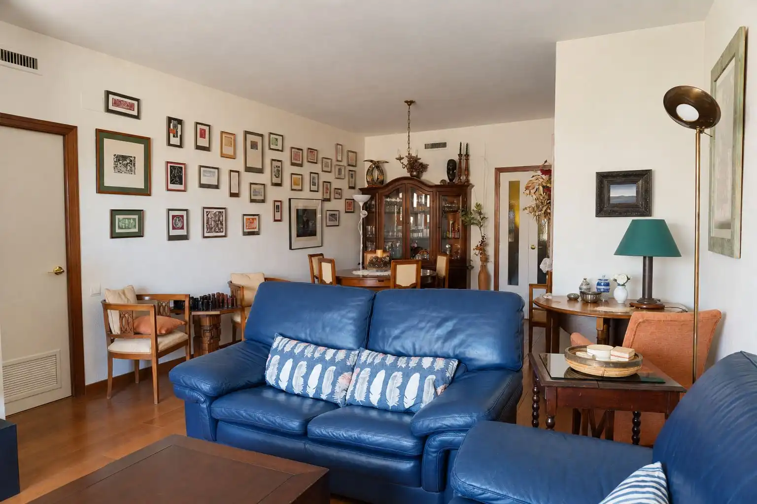 Sala d'estar de Apartament en venda en Barcelona