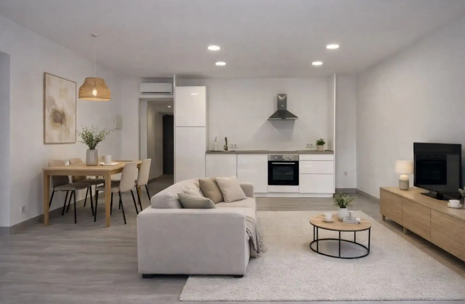 Sala de estar de Casa o chalet en venta en Dénia con Aire acondicionado, Calefacción y Jardín privado