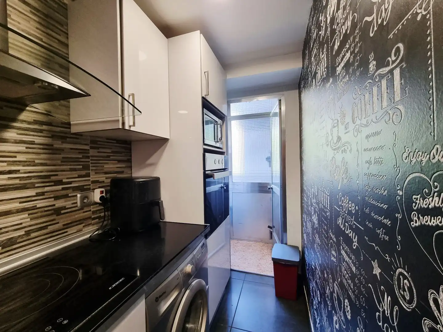 Küche von Wohnung zum Verkauf in Fuenlabrada mit Klimaanlage, Heizung und Terrasse