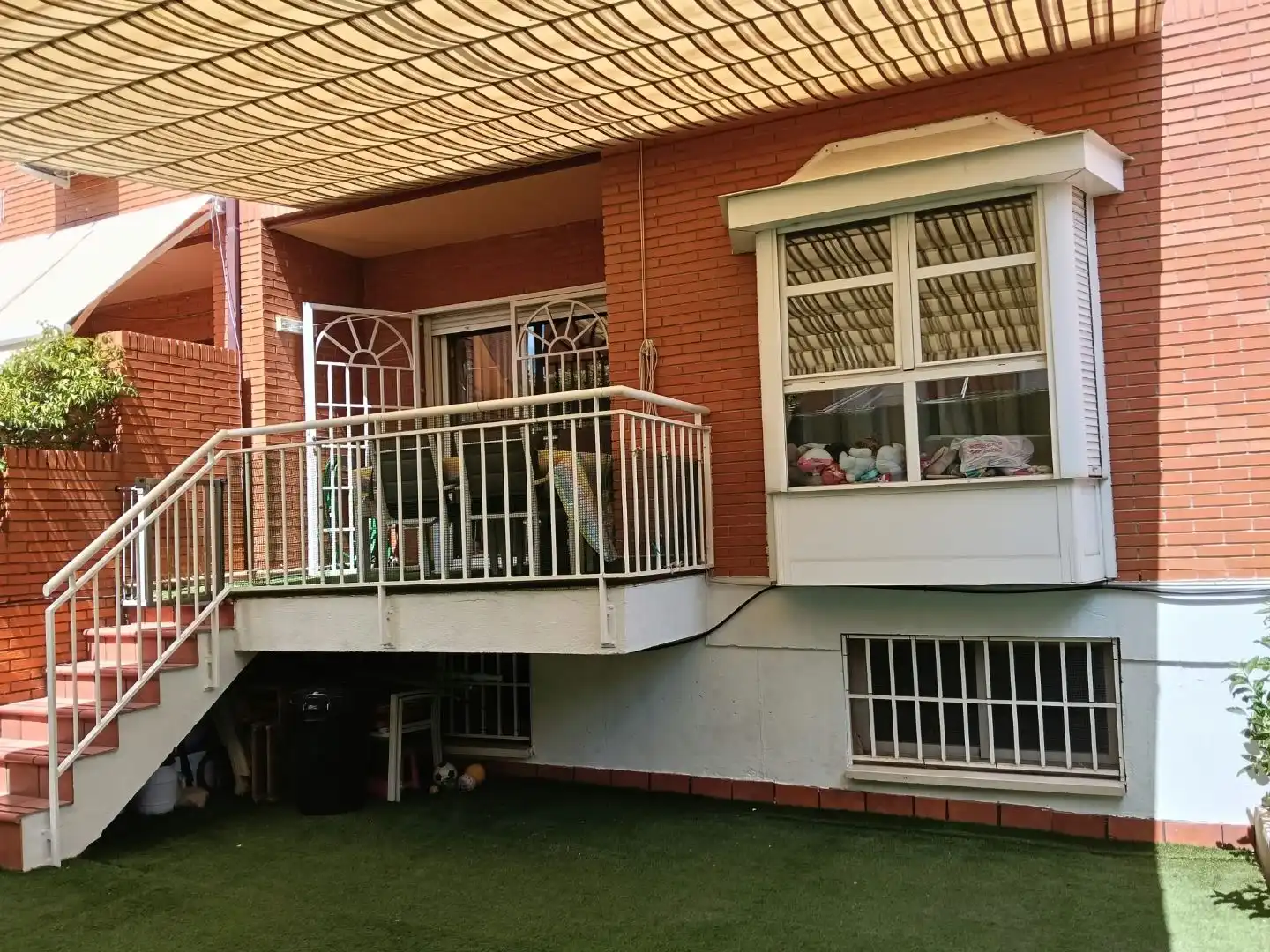 Balcony of Houses for sale in Navalcarnero  with Air Conditioner, Heating and Private garden