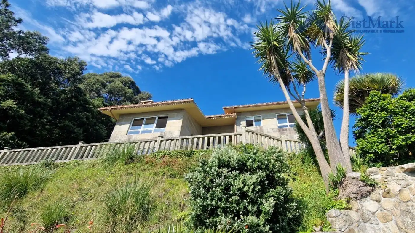 Vista exterior de Casa o chalet en venta en Nigrán con Calefacción, Jardín privado y Terraza