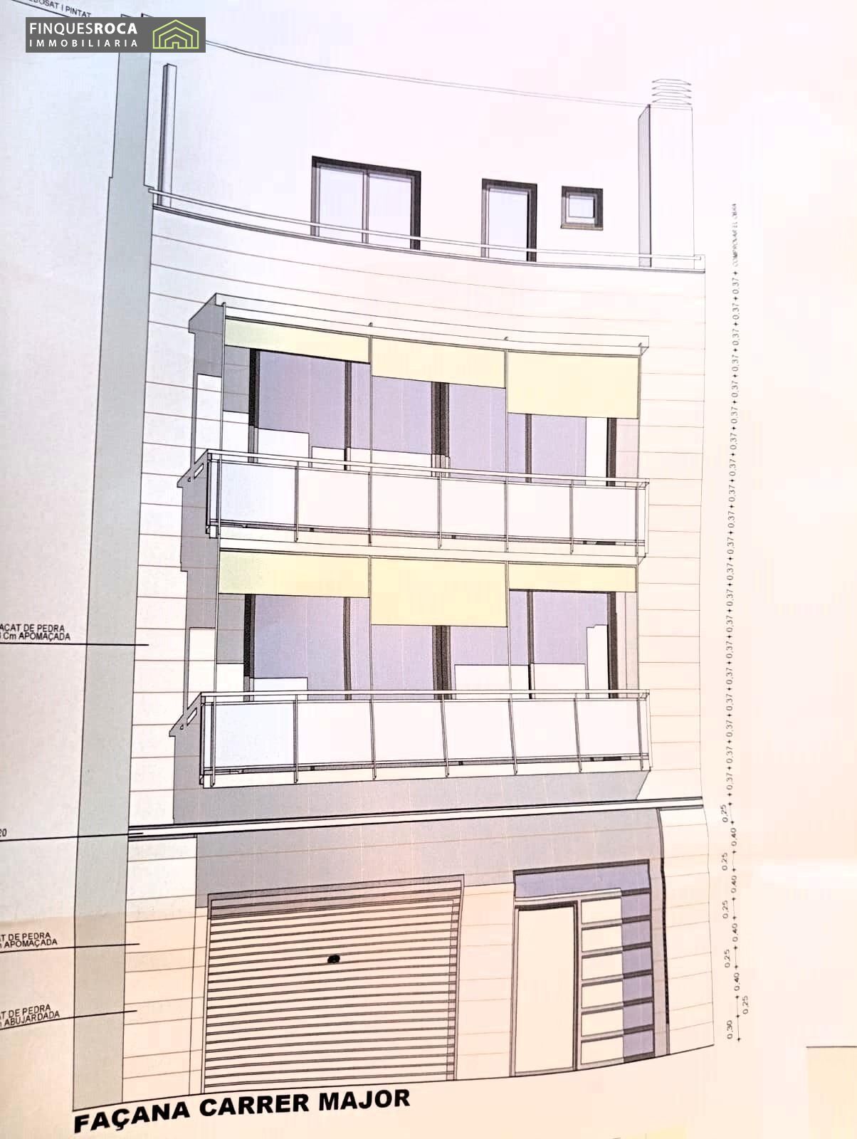 Vista exterior de Casa adosada en venda en Santa Bàrbara amb Terrassa i Traster