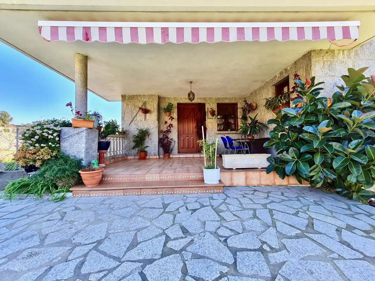 Garden of Houses for sale in Moaña  with Heating, Private garden and Terrace