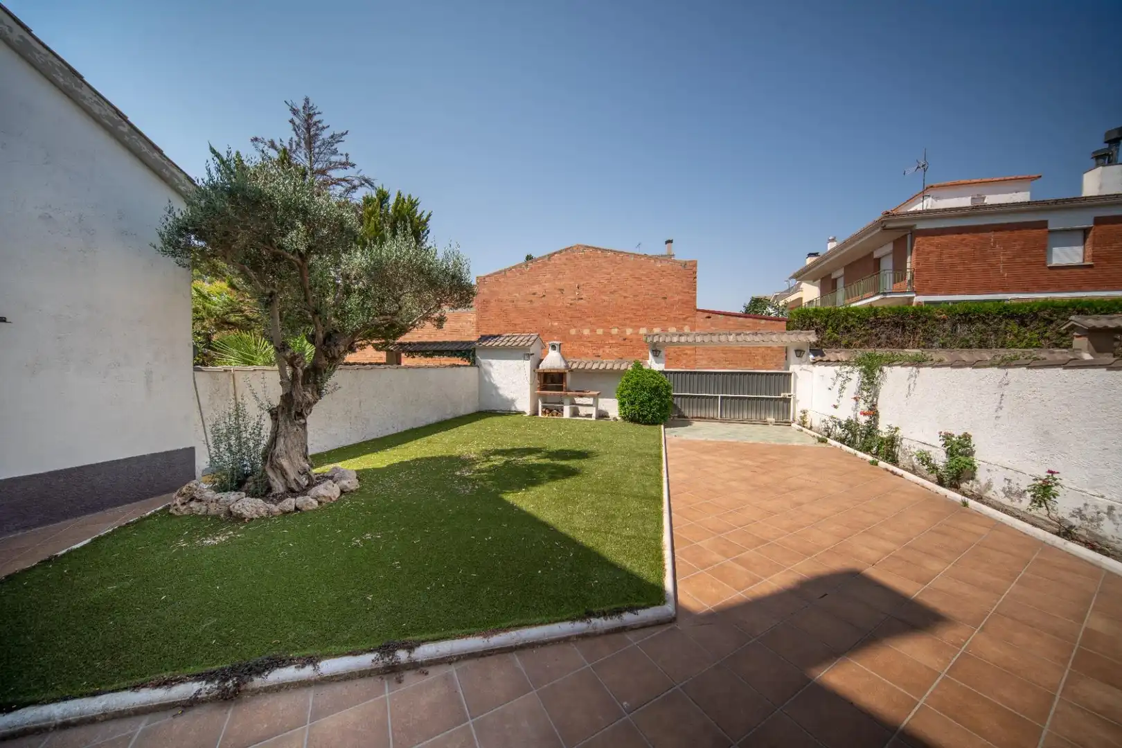 Jardí de Casa o xalet en venda en Calaf amb Calefacció, Terrassa i Moblat