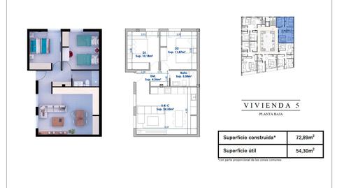 Foto 5 de Piso en venta en Avenida del Río Barbate, 26