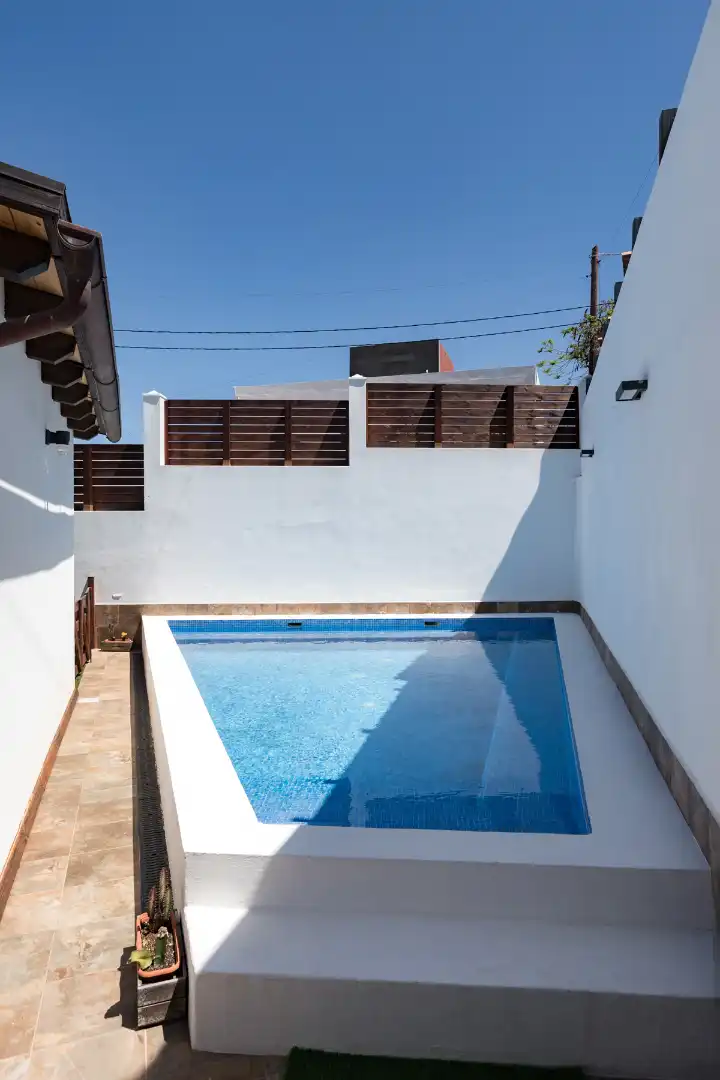 Piscina de Casa o chalet en venta en Candelaria con Aire acondicionado, Jardín privado y Parquet