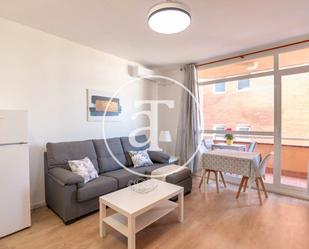 Exterior view of Flat to rent in  Barcelona Capital  with Air Conditioner, Terrace and Furnished