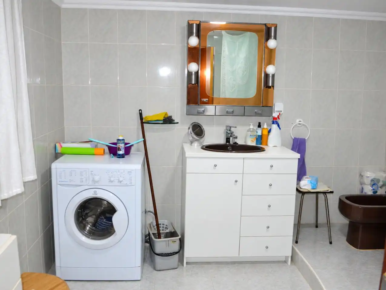 Bany de Casa o xalet en venda en Medina de Pomar amb Terrassa i Balcó