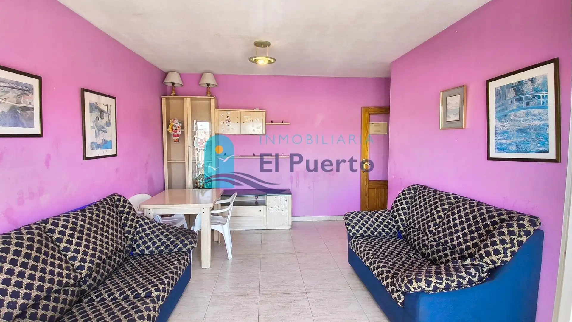 Living room of Apartments for sale in Mazarrón  with Terrace and Furnished