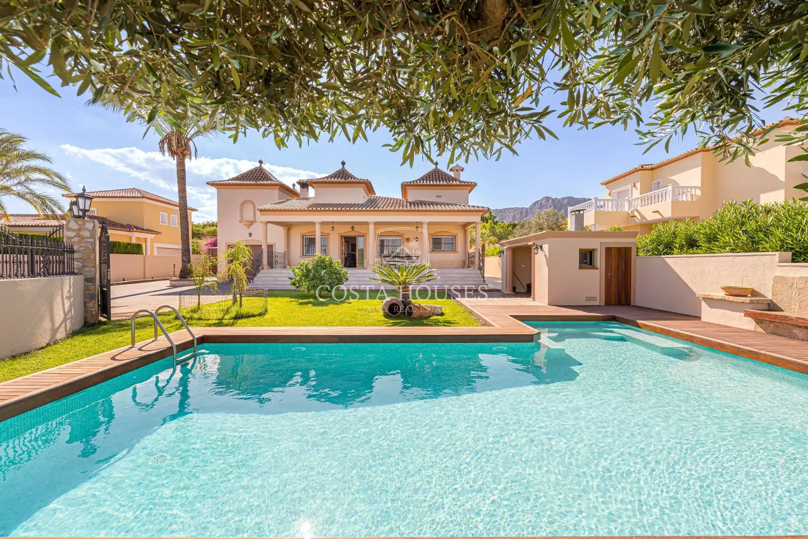 Exterior view of Houses for sale in Beniarbeig  with Air Conditioner, Heating and Private garden