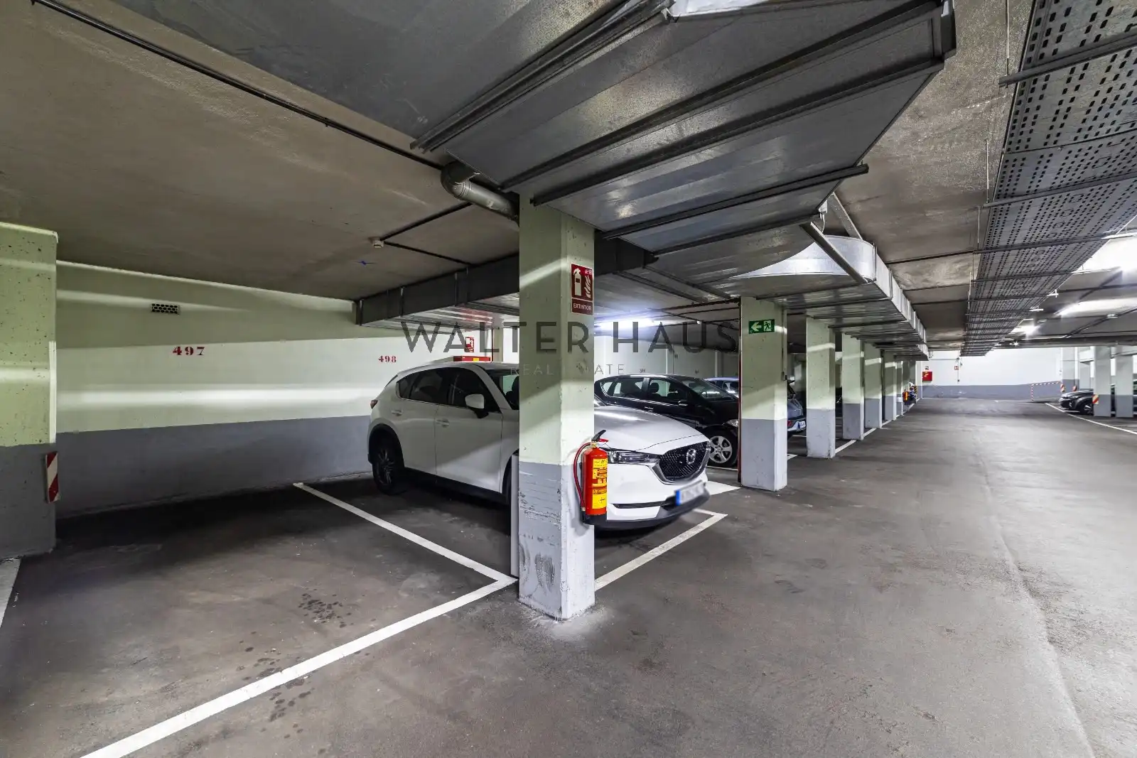 Parking of Flat for sale in Madrid  with Air Conditioner, Heating and Storage room
