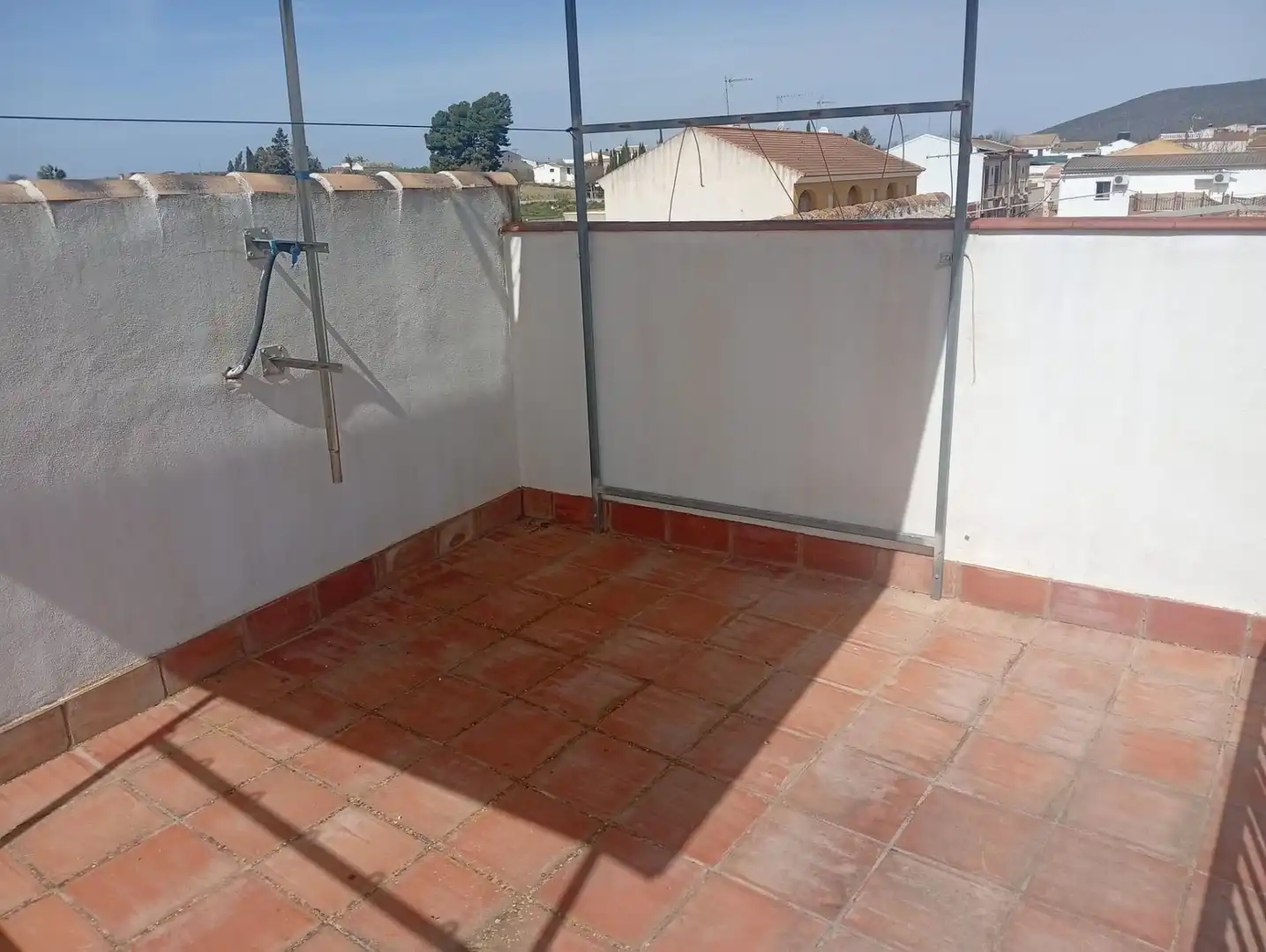 Terraza de Finca rústica en venta en Mollina con Aire acondicionado, Calefacción y Jardín privado