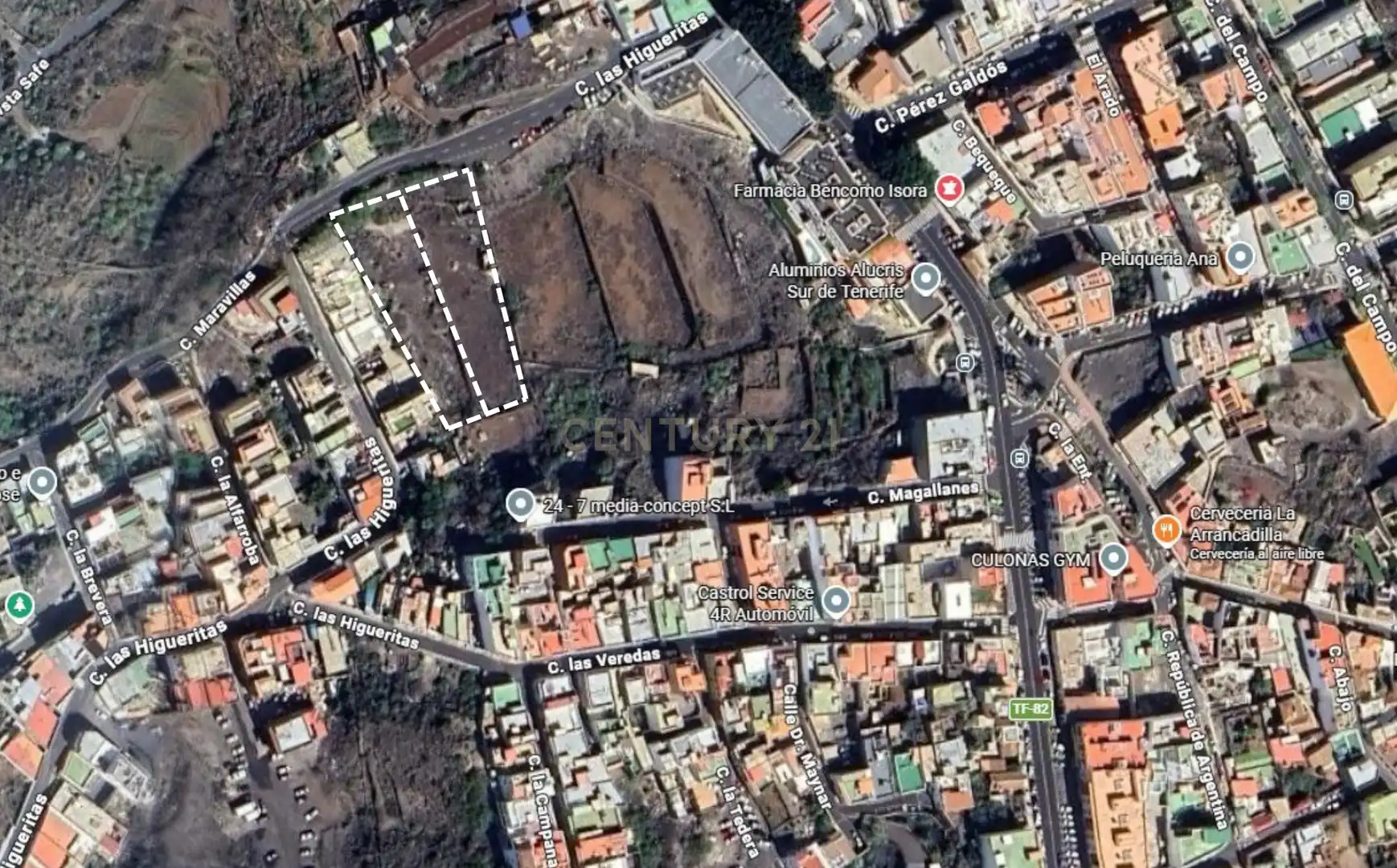 Vista exterior de Residencial en venda en Guía de Isora