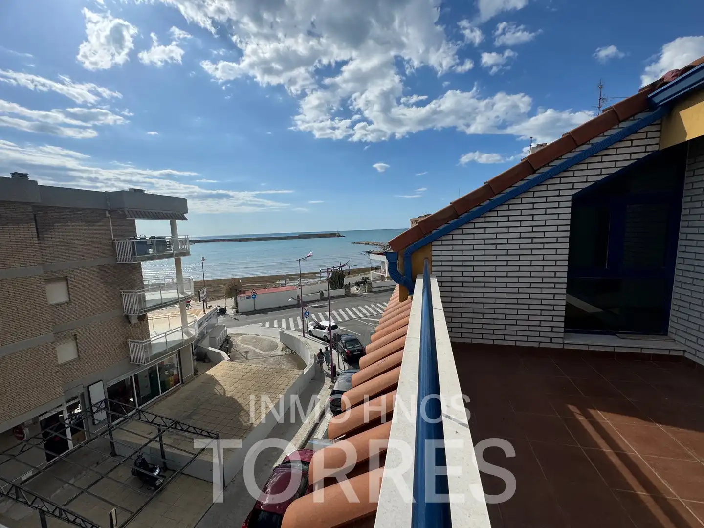 Terrasse von Dachboden zum Verkauf in Peñíscola / Peníscola mit Klimaanlage, Terrasse und Möbliert