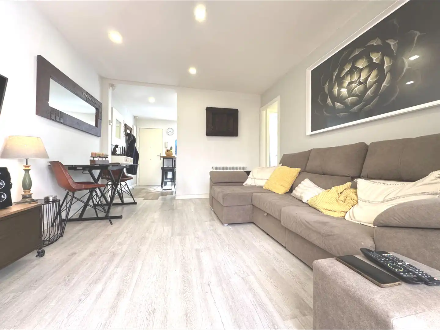 Living room of Flat for sale in Castelldefels  with Air Conditioner and Terrace