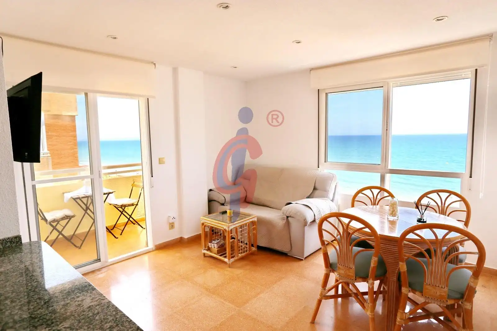 Schlafzimmer von Wohnungen zur Miete in Guardamar del Segura mit Klimaanlage, Heizung und Terrasse