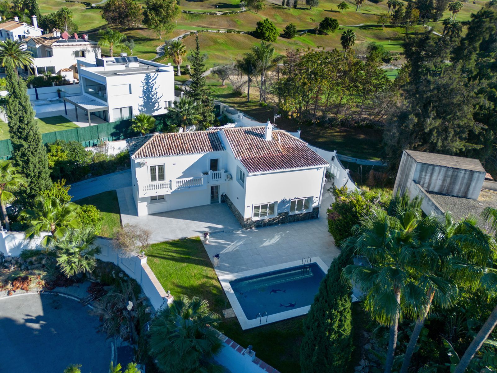 Exterior view of House or chalet to rent in Marbella  with Air Conditioner, Heating and Private garden