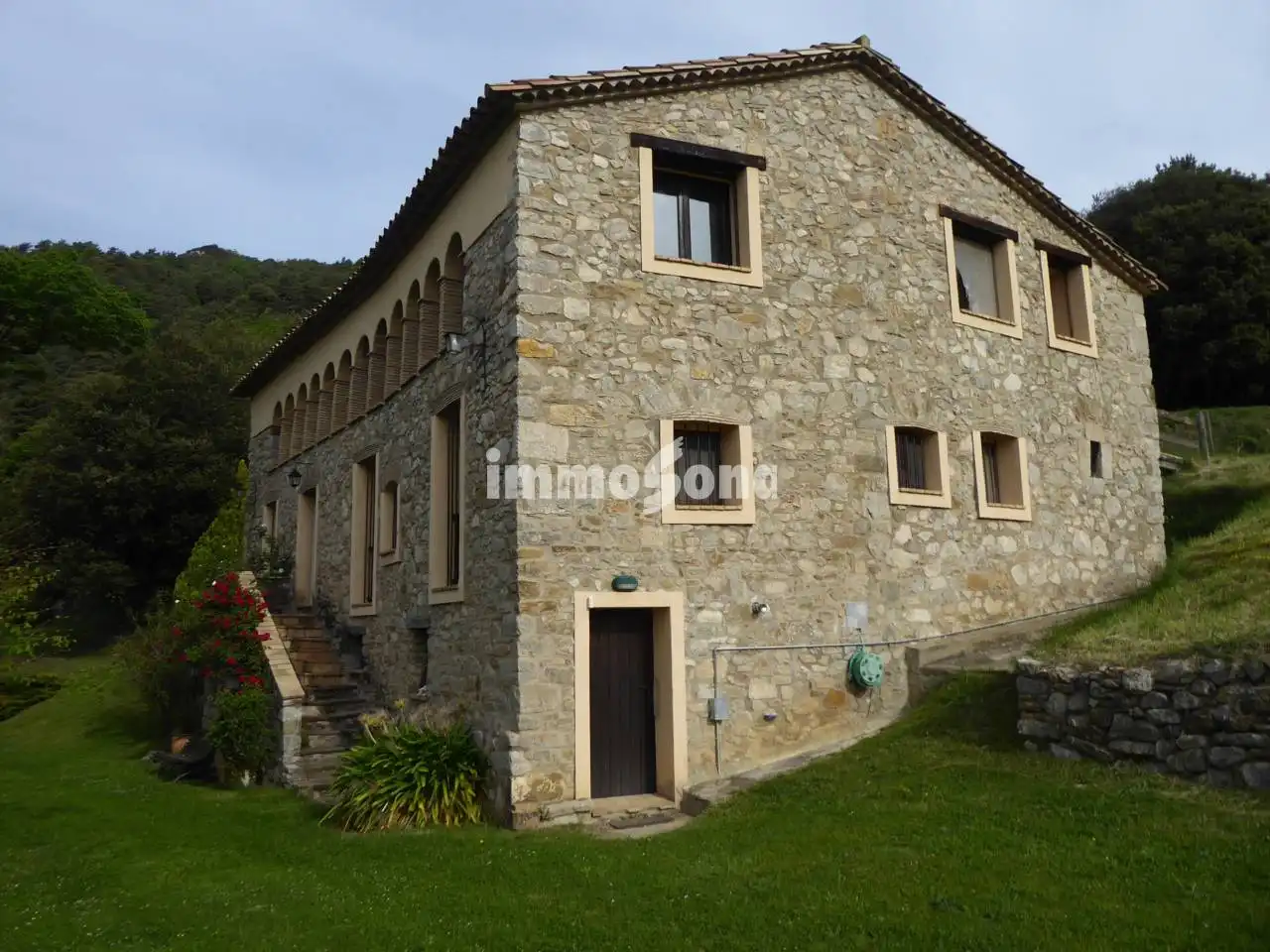 Vista exterior de Finca rústica en venta en Argelaguer con Calefacción, Jardín privado y Terraza