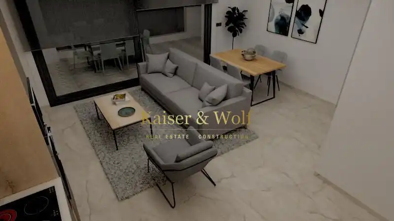 Sala de estar de Piso en venta en Pilar de la Horadada con Terraza y Piscina comunitaria