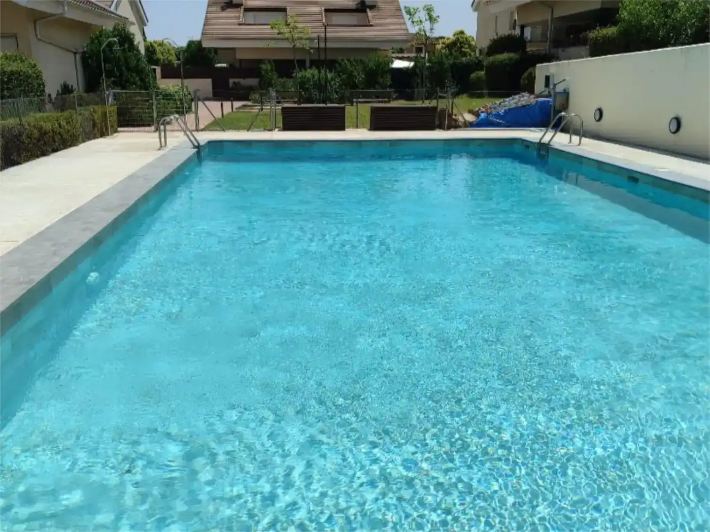 Piscina de Pis en venda en Cubas de la Sagra amb Jardí privat, Parquet i Traster