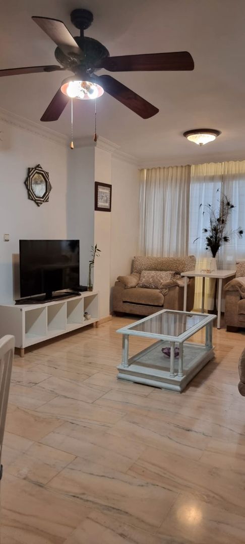 Living room of Flat to rent in Málaga Capital  with Furnished
