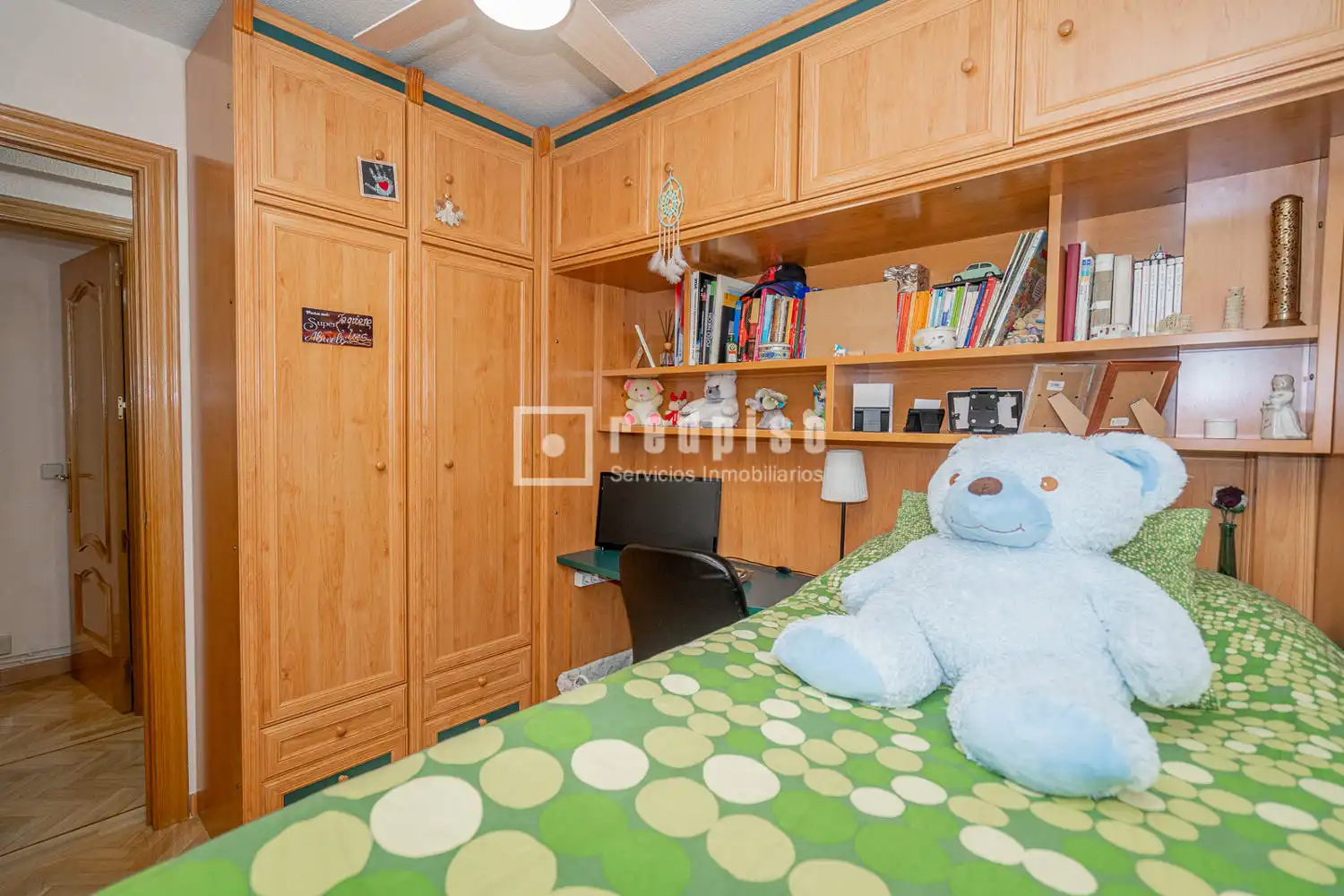 Schlafzimmer von Wohnung zum Verkauf in Móstoles mit Klimaanlage, Heizung und Privatgarten