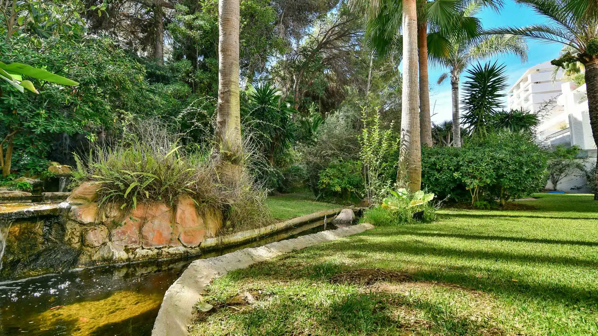 Jardín de Apartamento en venta en Marbella con Aire acondicionado, Terraza y Piscina